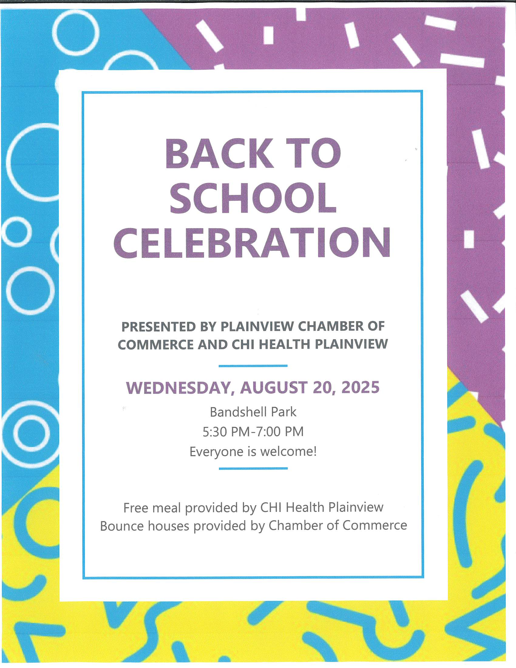 Back to School Celebration 2025
